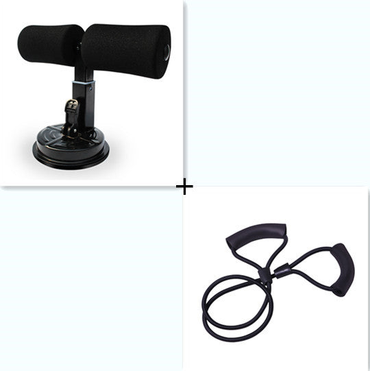 Professional Sit-Up Bar Trainer - Compact Steel Spring Core Strengthener