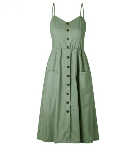 Pattern Print Hanging Dress