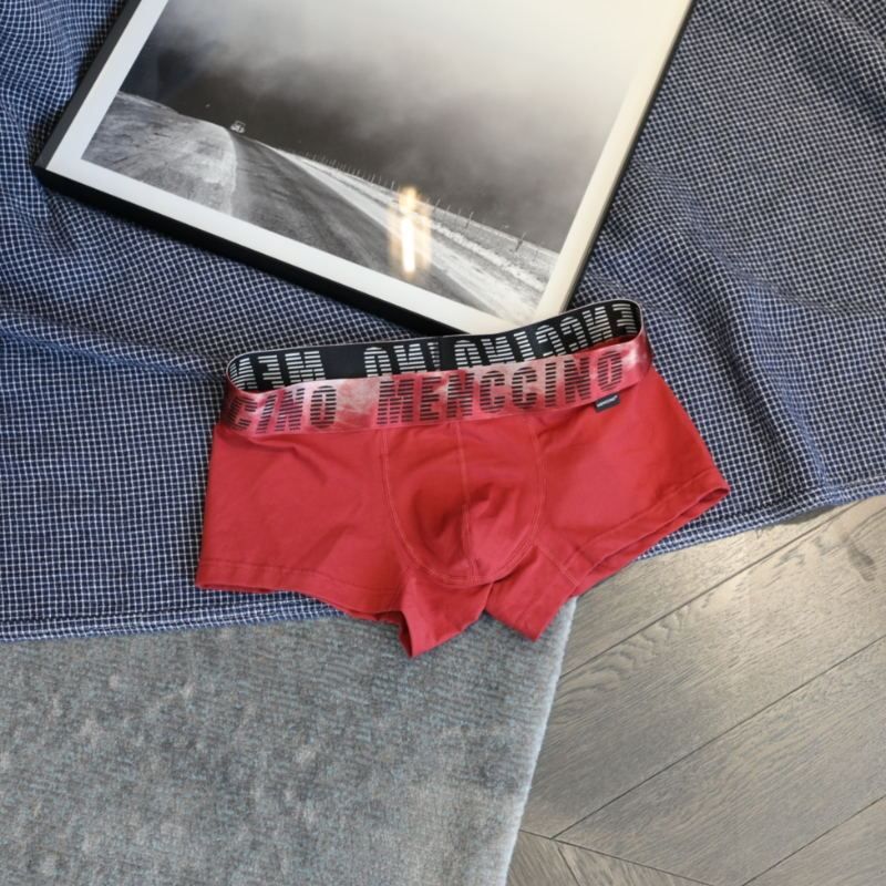 Bomull Låg Midja Tight U Konvex Sexiga Boxerkalsonger
