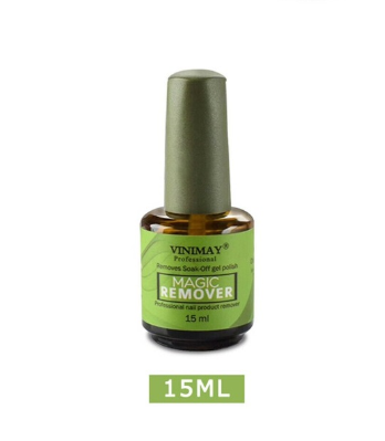 Magic Nail Polish Remover - 15ml 5*3*3cm 1-2 Minutes | Fast Soak Off Burst Technology