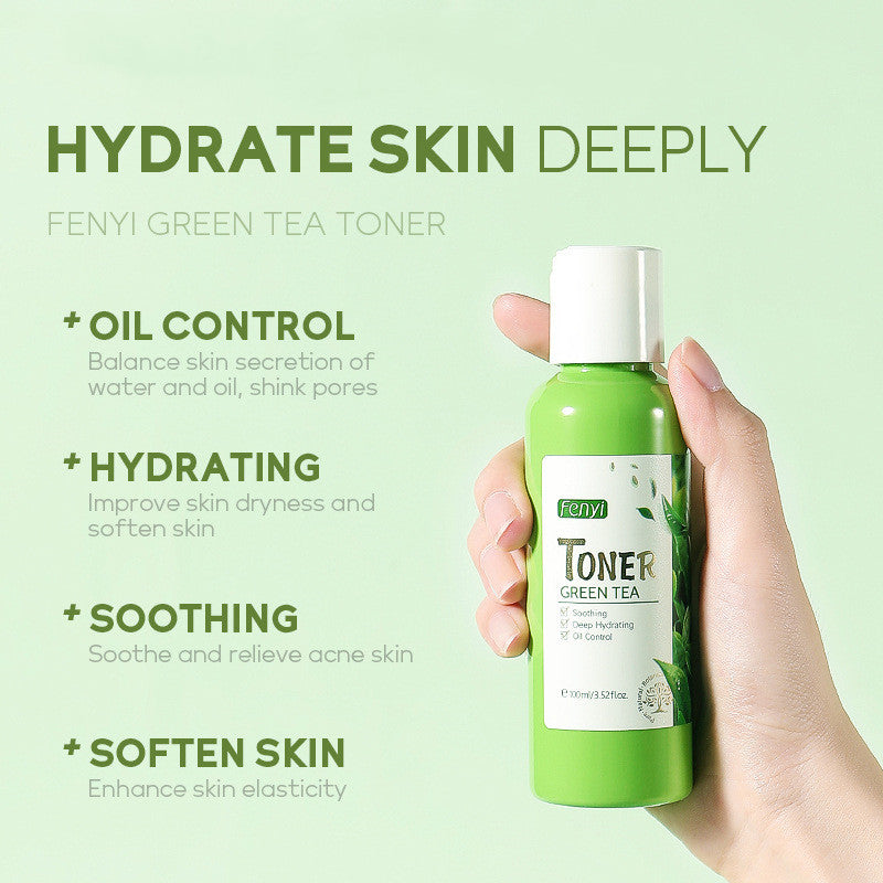 Grönt te Toner 100ml Moisturizing Lotion Hudvårdsprodukter