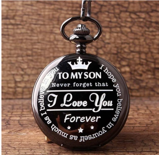 Retro Bronze Steampunk Quartz Pocket Watch Stainless Steel Chain Necklace 30cm For Men For Women With Gift Box - Vintage Industrial Elegant Unisex