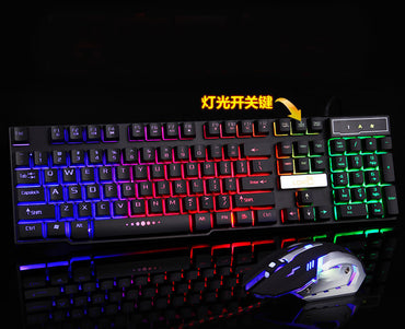 Clavier de jeu industriel, câble USB brillant, clavier de jeu