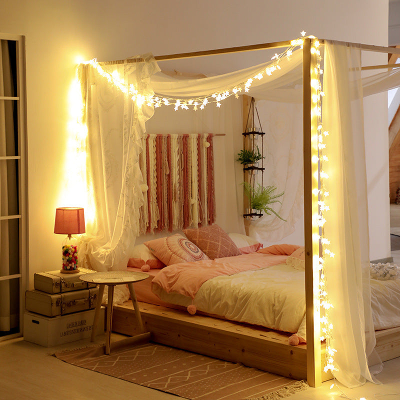Curtain Garland Window Christmas Decorations Light String