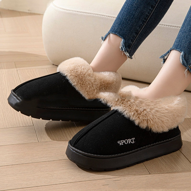 Sunday Cozy Plush Soft Slippers