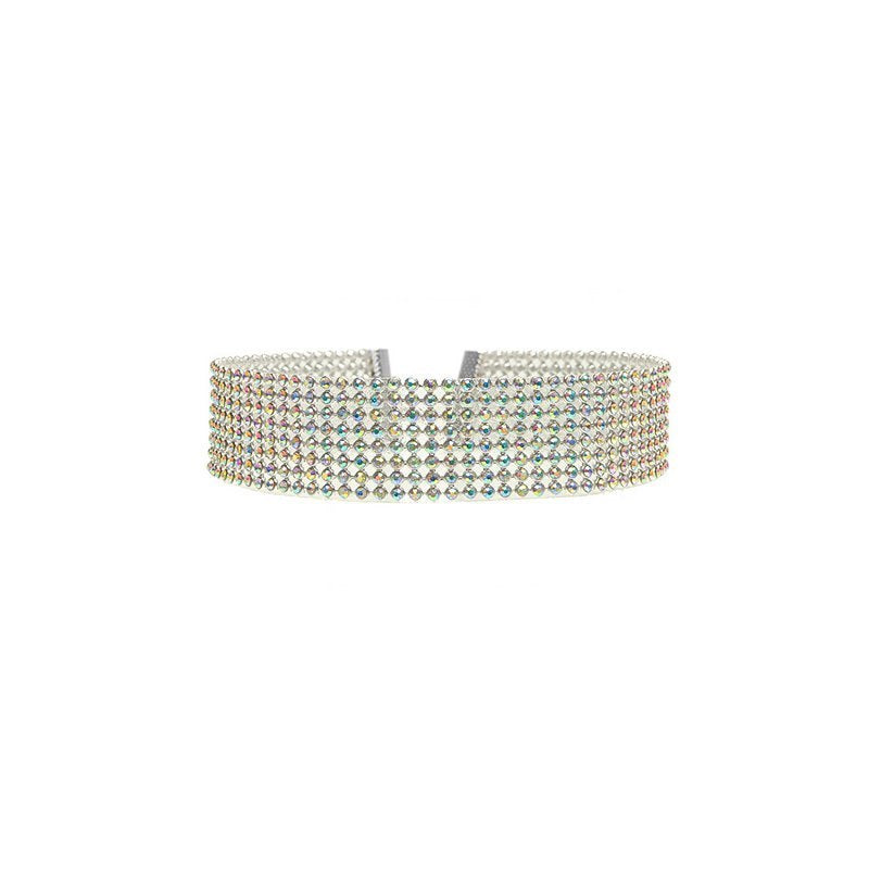Fashion Women Full Crystal Rhinestone Choker Necklace Wedding Jewelry Chokers For Women