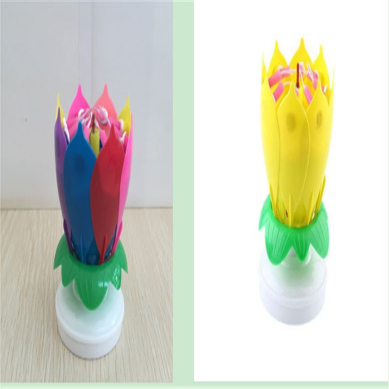 Incroyables bougies de lotus