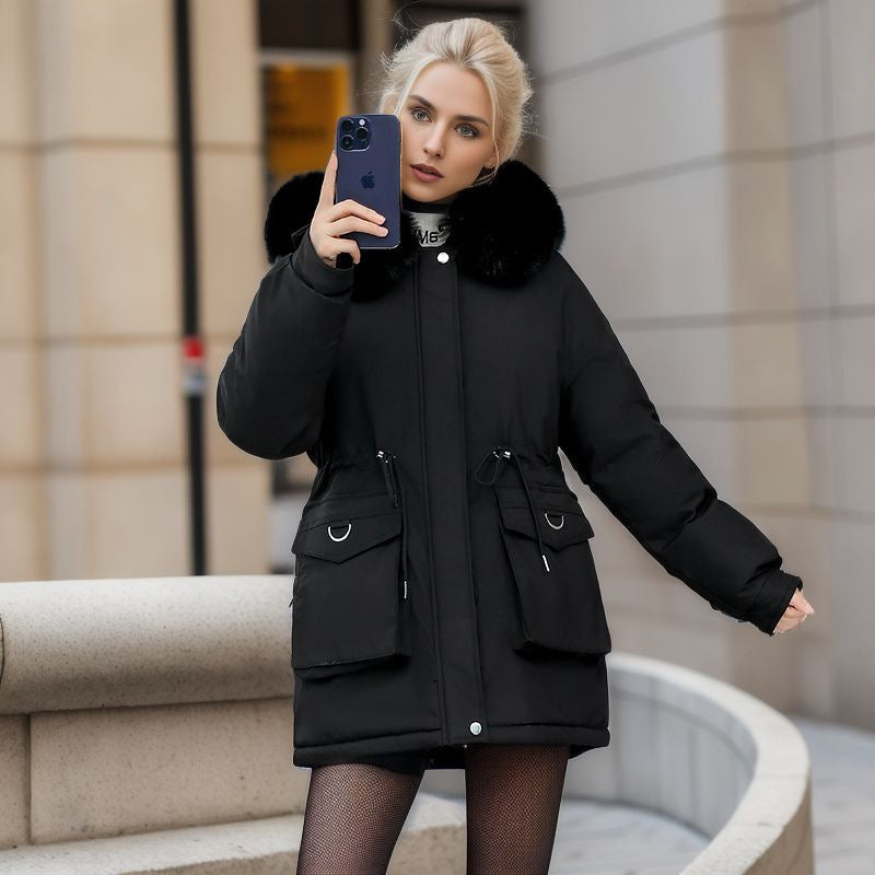 Suede Pai Overcomes Cotton Coat Korean Version - Luxurious Blend Fashion Comfort Winter Wardrobe