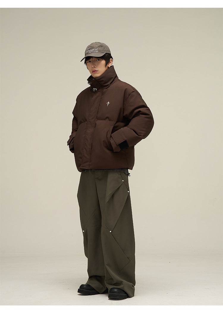 Veste matelassée en duvet de coton American Retro pour homme