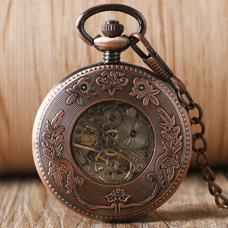 Vintage Manual Mechanical Pocket Watch - Classic Timeless Nostalgic Elegant Precision Traditional Charm