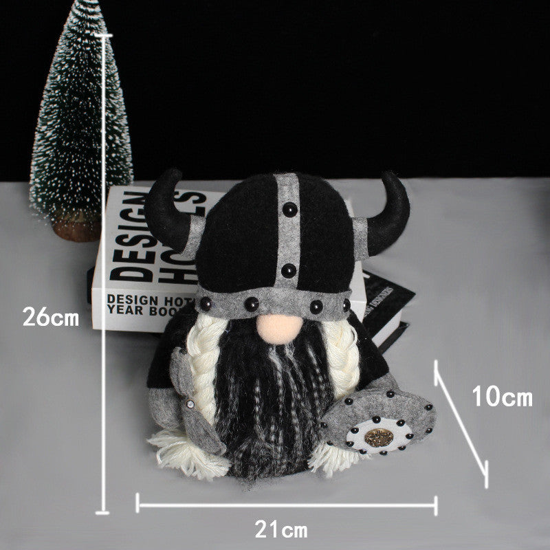 Poupée en peluche de vieil homme sans visage, ornements de décoration de noël pour la maison