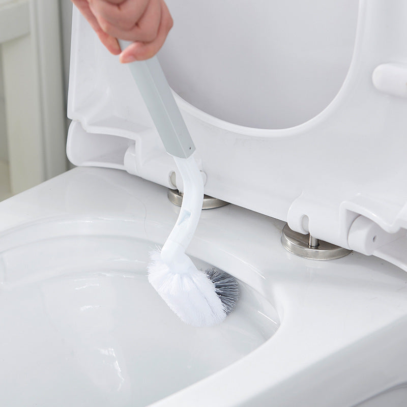 Creative Toilet Brush Set - Waste Basket Trash Can with Garbage Bag Storage