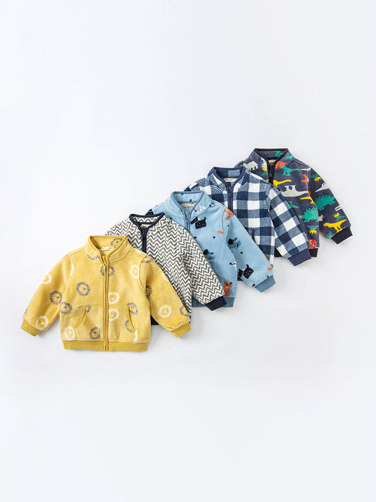 Hauts d'automne pour garçons, vestes pour bébés, polaire pour enfants