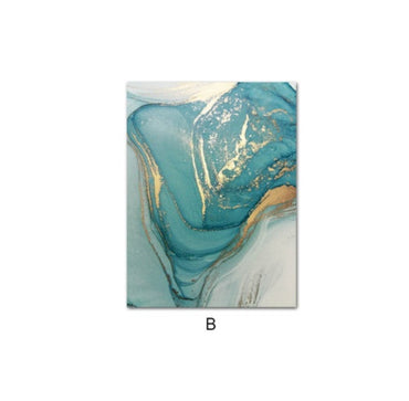 Affiche d'art liquide fluide abstrait, peinture sur toile, tableau mural moderne, décor de salon de maison
