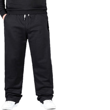 High Waist Plus Size Casual Men's Plus-sized Loose Elastic Pants