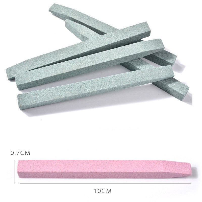Outil de soin des ongles bâton abrasif à quartz pour ongles