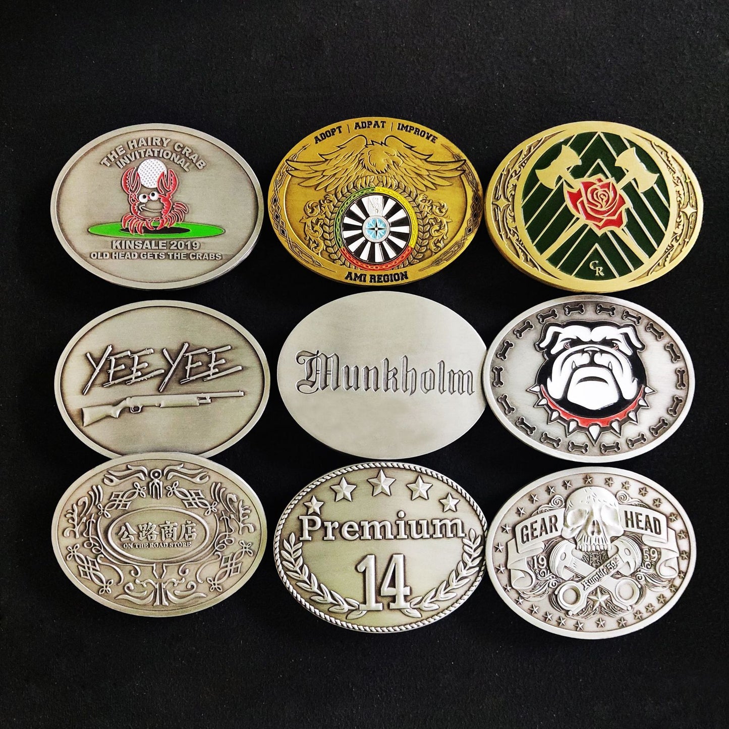Beer Belt Buckle Metal Belt Head - Craft Brewery Pride