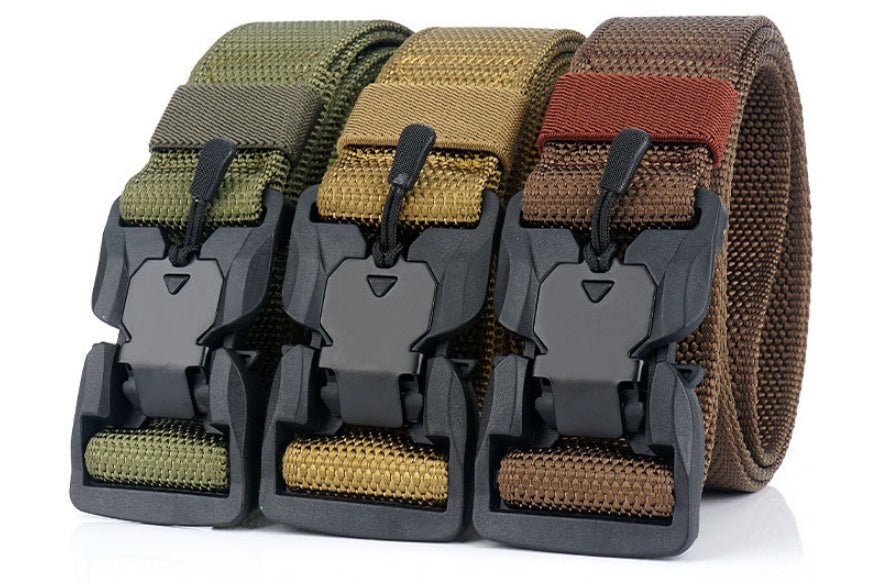Men's Military Combat Tactical Belt US Army Training Nylon Metal Buckle - Professional Grade