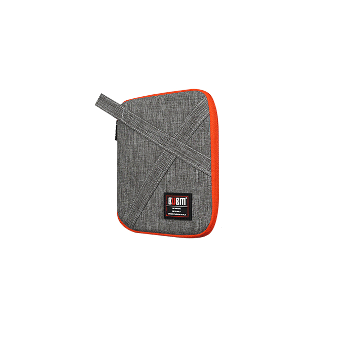 Kompatibel med Apple, BUBM Travel Universal Cable Organizer Elektroniktillbehör Fodral Gadgetväska för USB, telefon, laddare och kabel, Passar för ipad