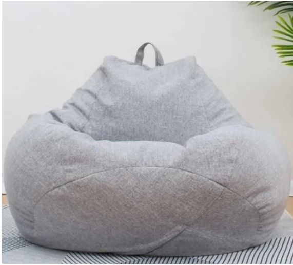Fauteuil poire géant doux et confortable