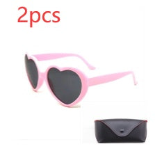 Heart-Shaped Light Love Special Effects Glasses Love Glasses Fashion Sunglasses