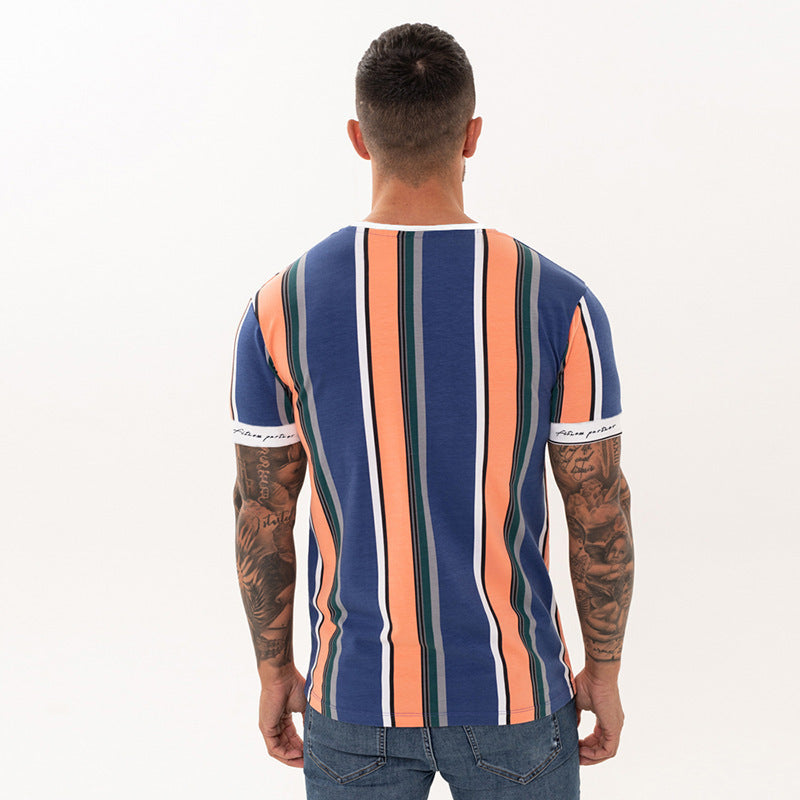 T-shirt de fitness décontracté pour hommes