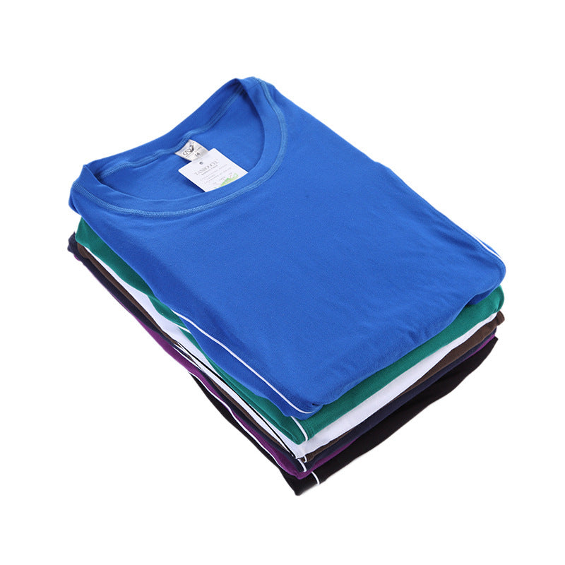 Ensemble de sous-vêtements fins pour hommes en fibre de bambou