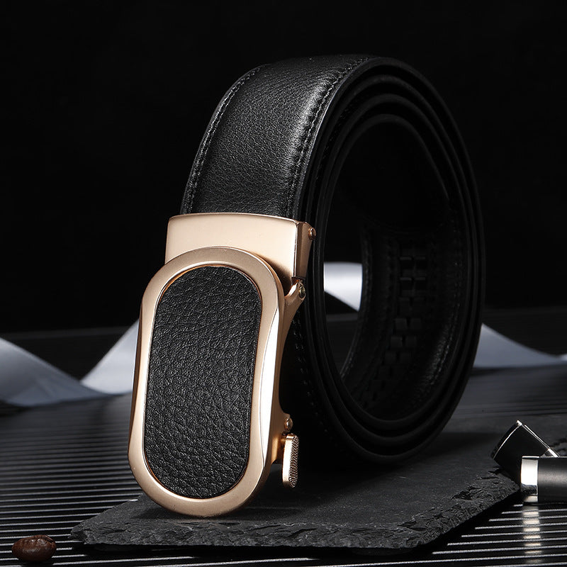 Men's Artificial Leather Comfort Click Belt - Flexible Innovation