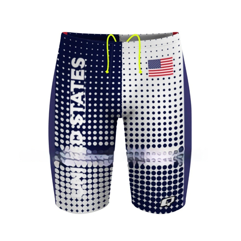 Summer Men's Quick Drying Tight Flat Angle Surfing Pants