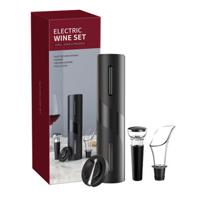 Electric Wine Opener Corkscrew Foil Cutter Set Automatic High-End Bottle Opener for Wine Kitchen