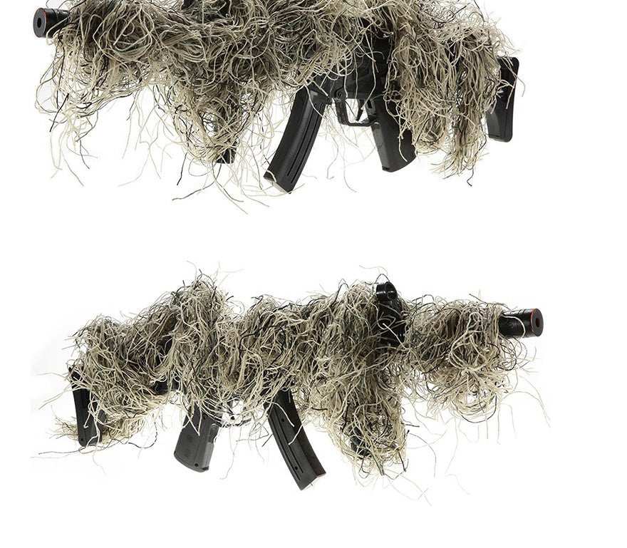 Utomhusmaterial Tactical Gun Rope CS Military Camouflage Camouflage Props Jungle Camouflage Rope Tillbehör