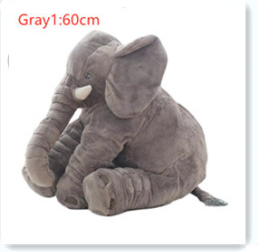 Oreiller poupée éléphant bébé confort dormir avec