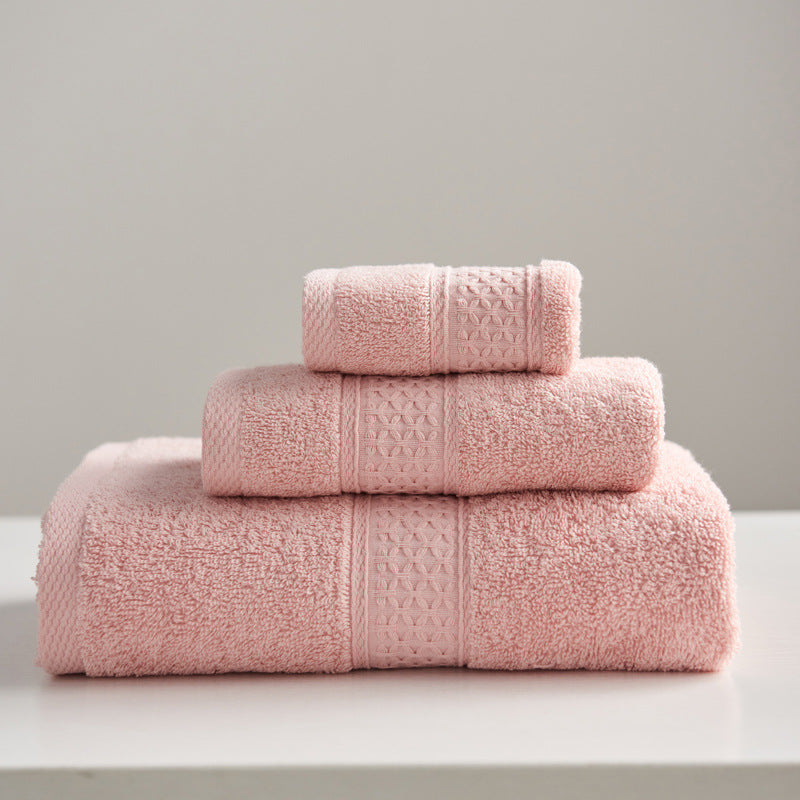 Serviette carrée de Style minimaliste, ensemble de serviettes de bain en pur coton