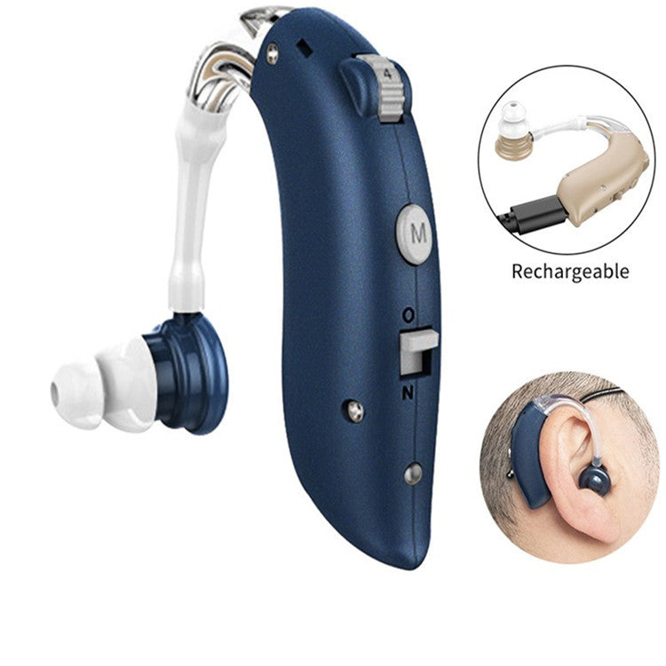 Écouteurs pour appareils auditifs avec amplificateur de son rechargeable