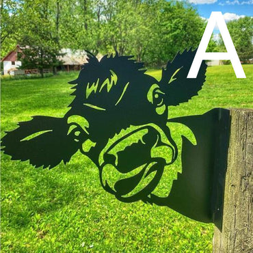 Garden Decoration Metal Wrought Iron Decoration Garden Plug-in Pendant