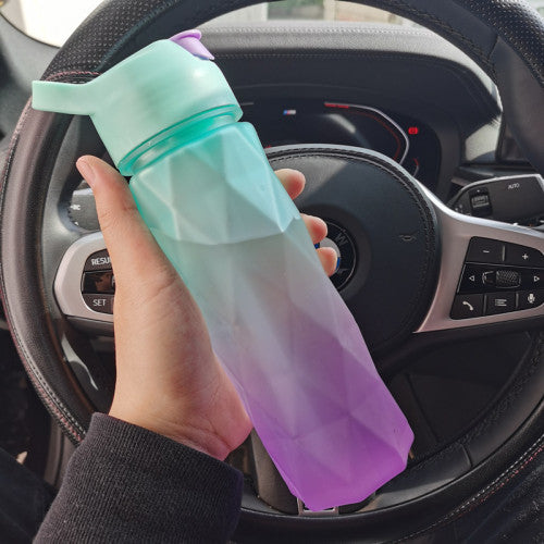 Sprayvattenflaska för tjejer Utomhussport Fitness Vattenkopp Stor kapacitet Sprayflaska Dryckesartiklar Reseflaskor Köksprylar