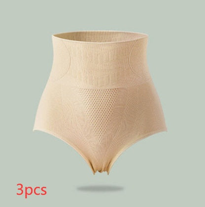 New Seamless High-Waisted Tummy Underwear Women Graphene