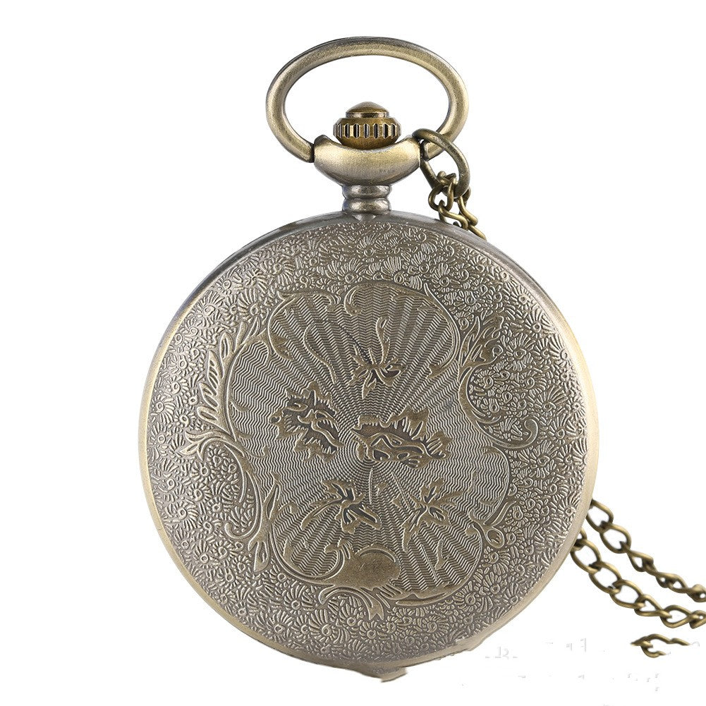Oil Painting Color Goddess Picture Pocket Watch - Divine Mythological Artistic Vibrant Masterpiece Unique