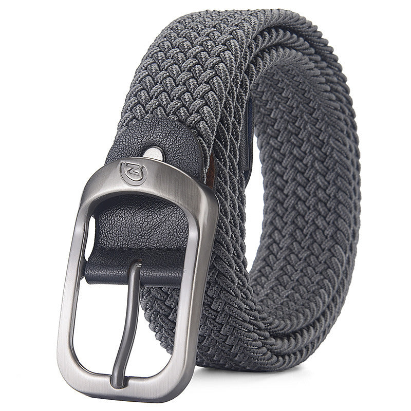 Ceinture à boucle sans dents pour hommes, nouveau style décontracté à la mode