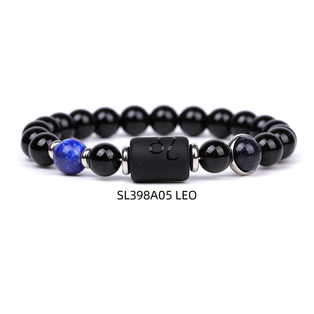 Moderiktiga tolv konstellationer armband för män