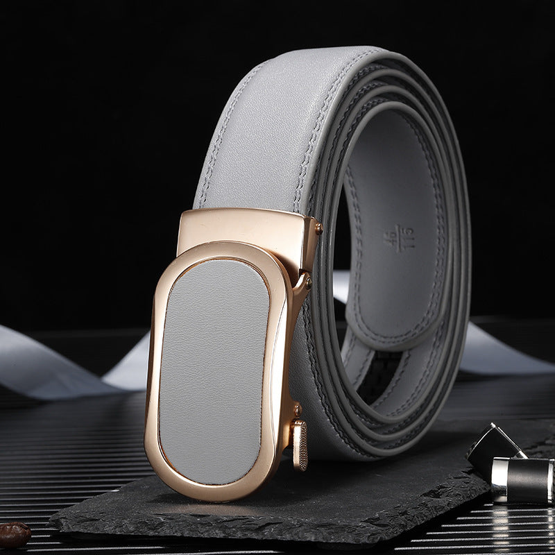 Men's Artificial Leather Comfort Click Belt - Flexible Innovation