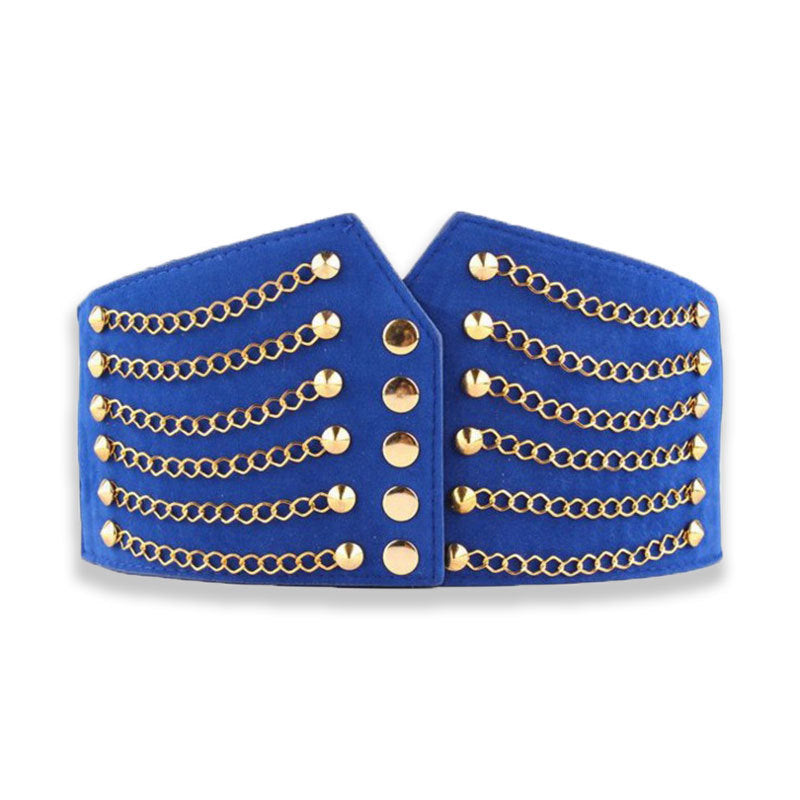 Djup 1st Kvinnor Mode Slim Corset Ceintures de smoking Élastiques Balten