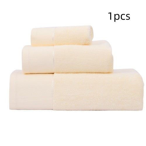 Serviette en coton, serviette cadeau absorbante, serviette de bain