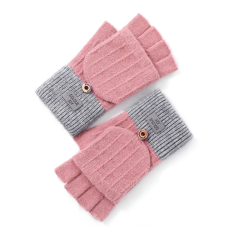 Warm Alpaca Wool Gloves And Windproof