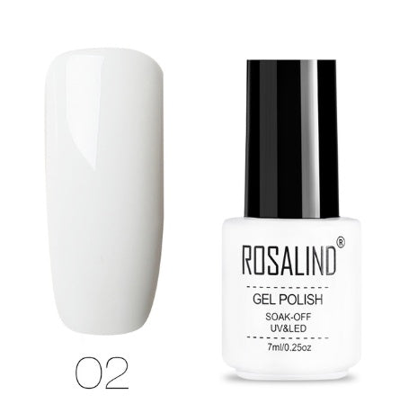 ROSALIND Pure Colors Gel Polish Collection - 7ML | 58 Colors + Base/Top UV/LED
