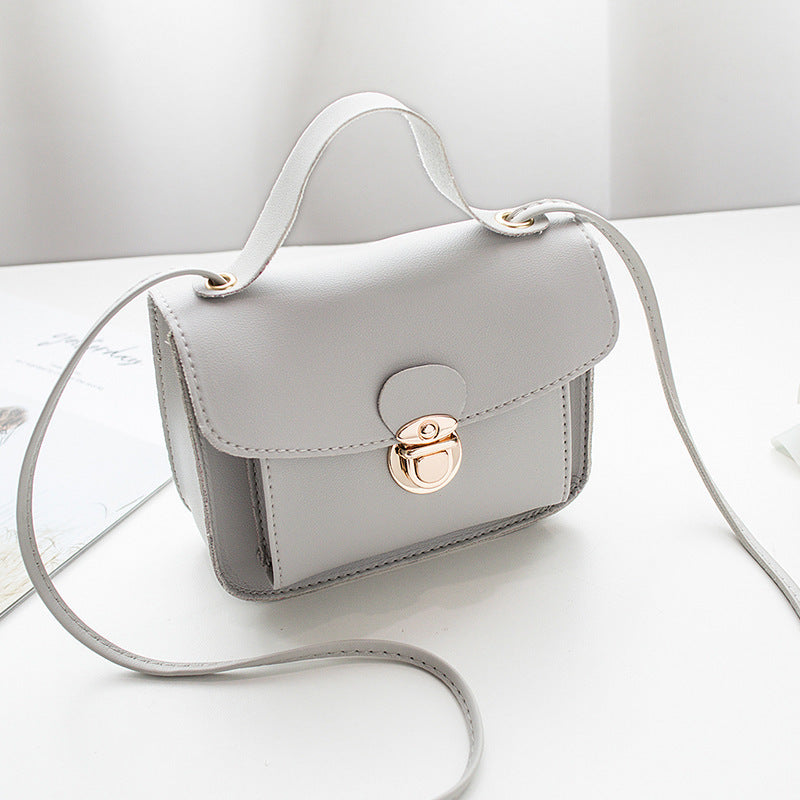 Dammode Axelväska PU Kuvertväskor Dam Solid Crossbody Messenger Handväska