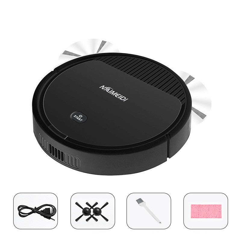 USB Rechargeable Robot Mop - Automatic Floor Cleaning Machine with Spray Function