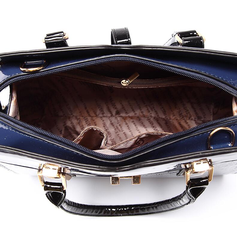 Designer Messenger Tote - Luxury Multi-Pocket Handbag for Modern Women