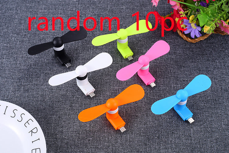 Charging USB Mini Fan for Android & iPhone