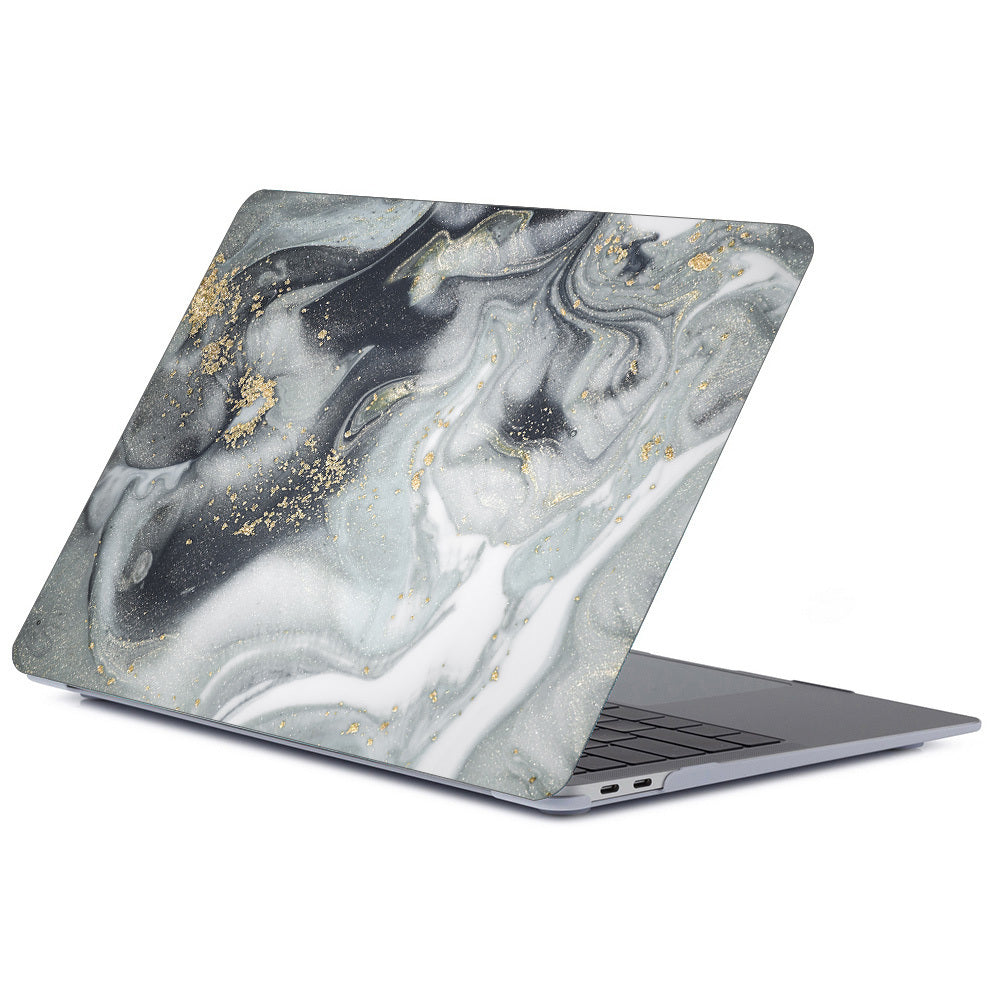 Notebook marmorerat frostat skyddsfodral
